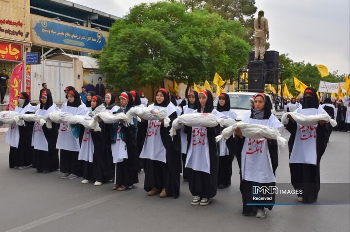 اجتماع دختران حاج قاسم در کرمان