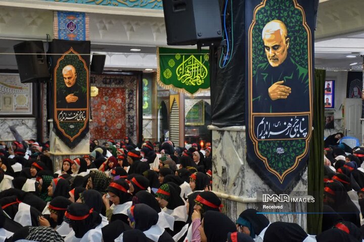 اجتماع دختران حاج قاسم در کرمان