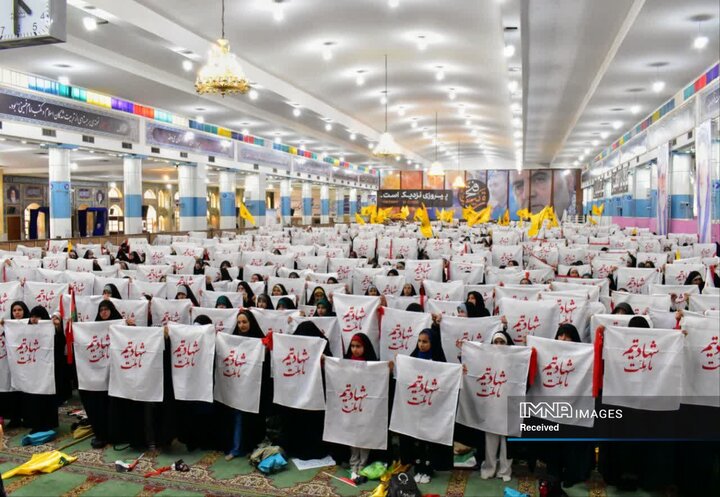 اجتماع دختران حاج قاسم در کرمان