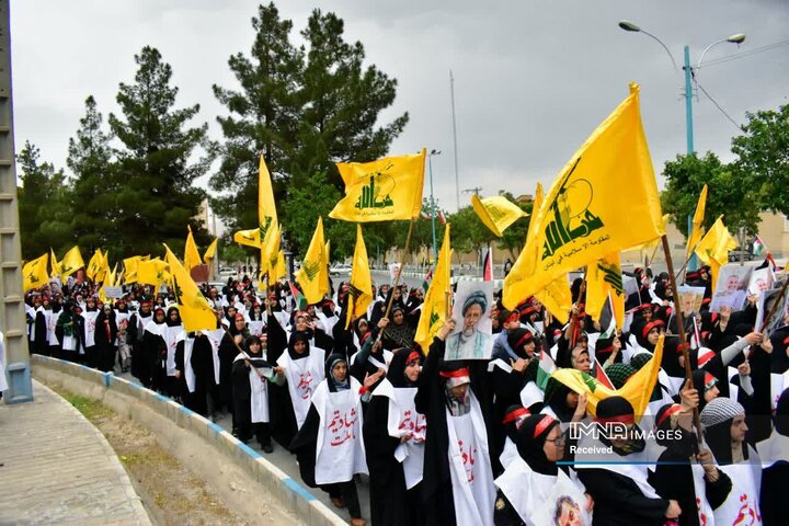 اجتماع دختران حاج قاسم در کرمان