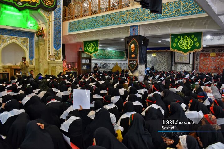 اجتماع دختران حاج قاسم در کرمان