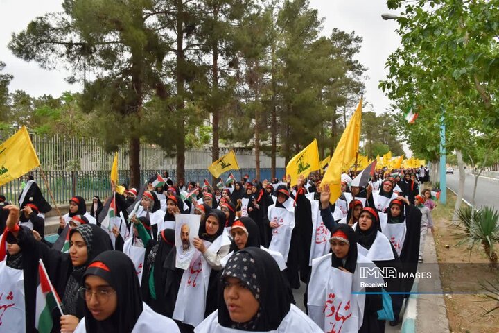 اجتماع دختران حاج قاسم در کرمان