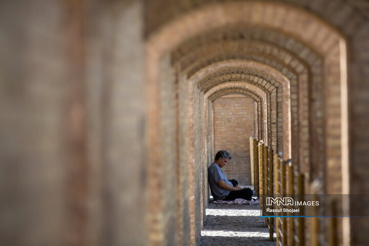 زاینده‌رود حوالی 7 صبح