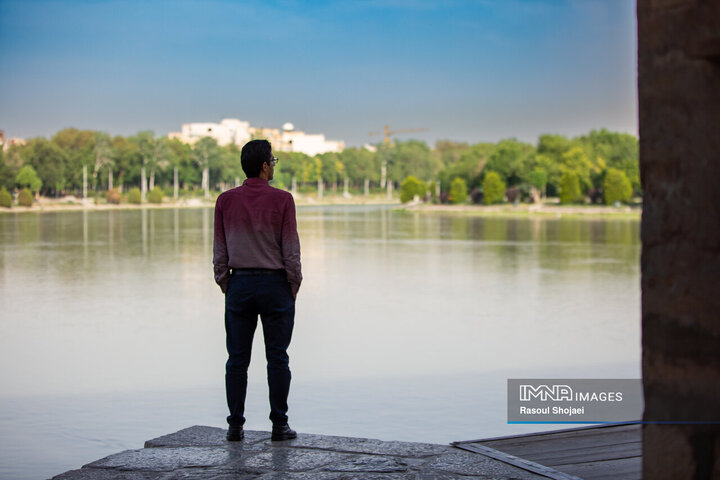 زاینده‌رود حوالی 7 صبح