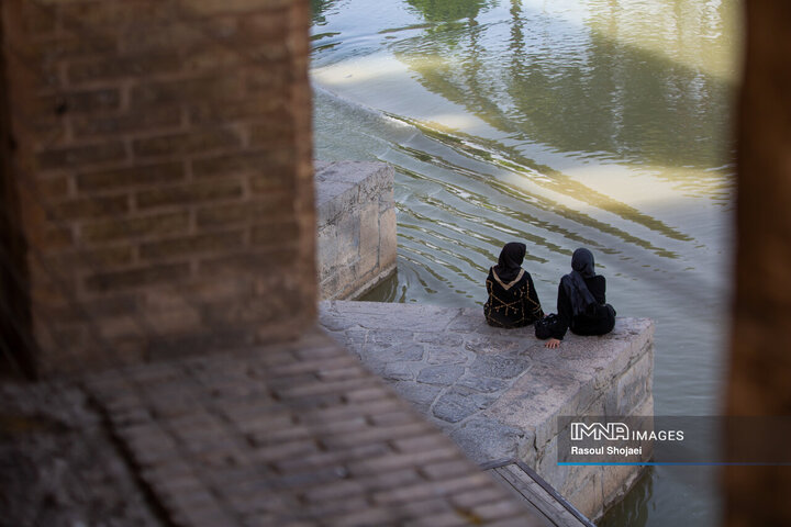 زاینده‌رود حوالی 7 صبح