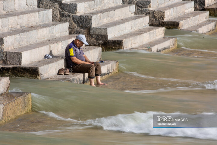 زاینده‌رود حوالی 7 صبح