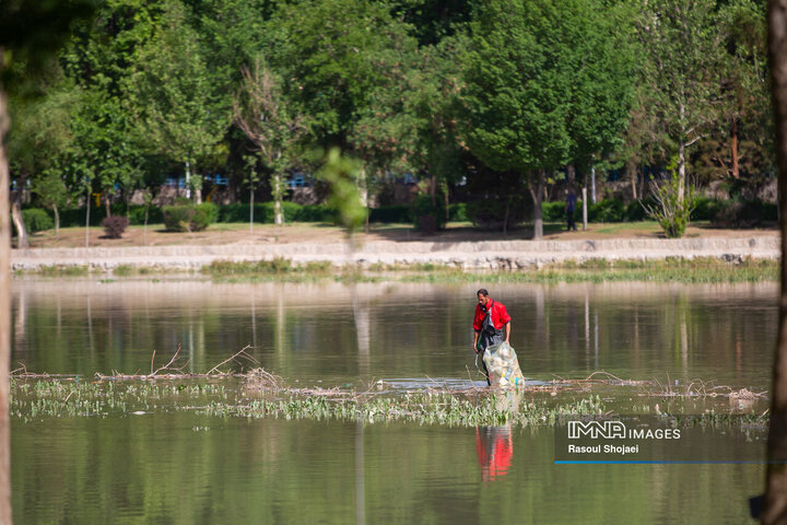 زاینده‌رود حوالی 7 صبح