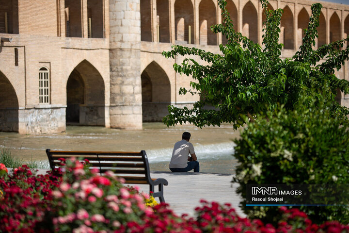 زاینده‌رود حوالی 7 صبح