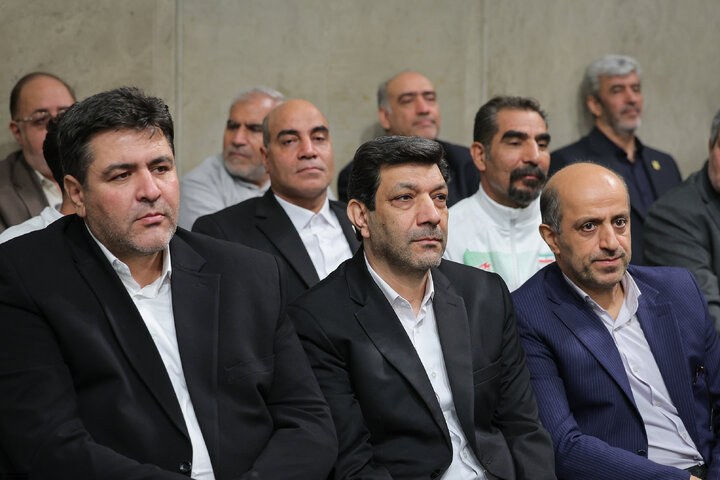 دیدار معلمان با رهبر معظم انقلاب