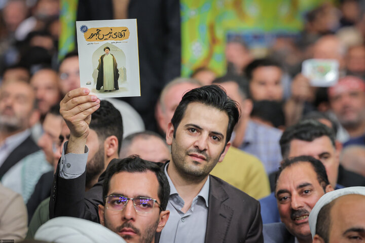 دیدار معلمان با رهبر معظم انقلاب