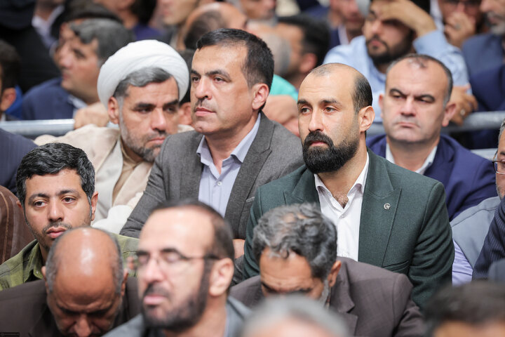 دیدار معلمان با رهبر معظم انقلاب