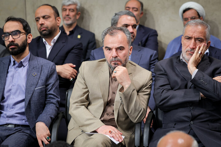 دیدار معلمان با رهبر معظم انقلاب