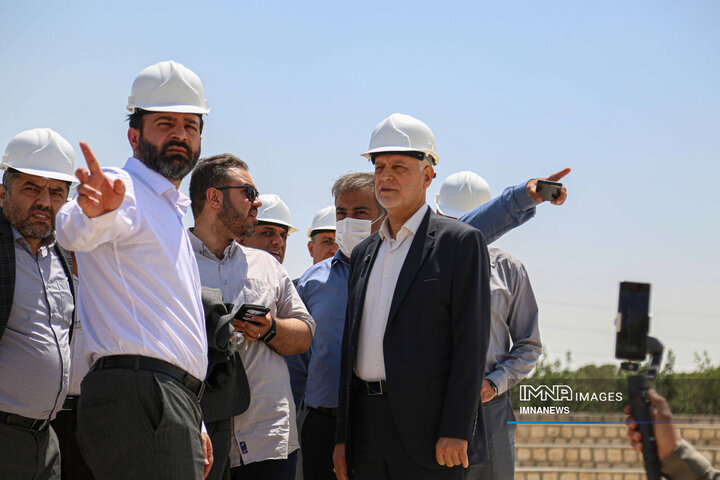 بازدید میدانی شهردار اصفهان از پروژه‌های شهری