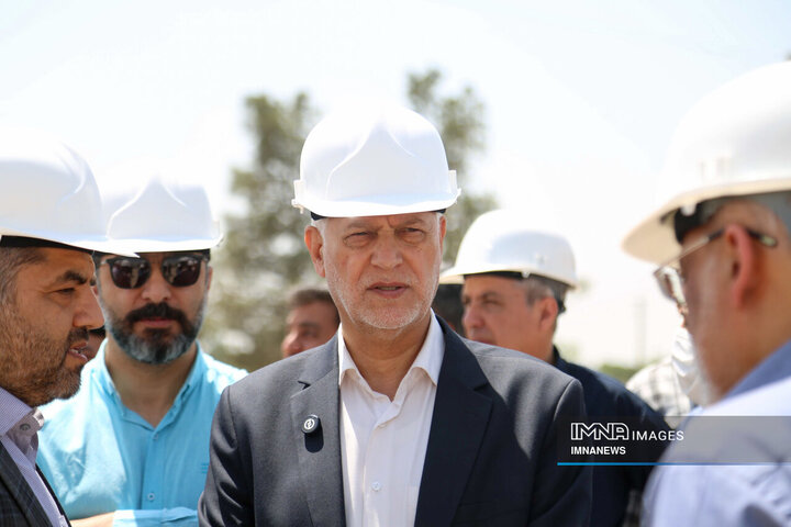 بازدید میدانی شهردار اصفهان از پروژه‌های شهری