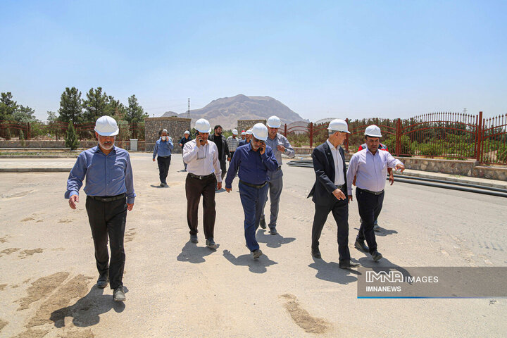 بازدید میدانی شهردار اصفهان از پروژه‌های شهری