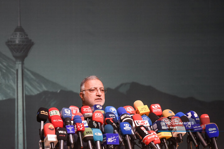 نشست خبری شهردار تهران