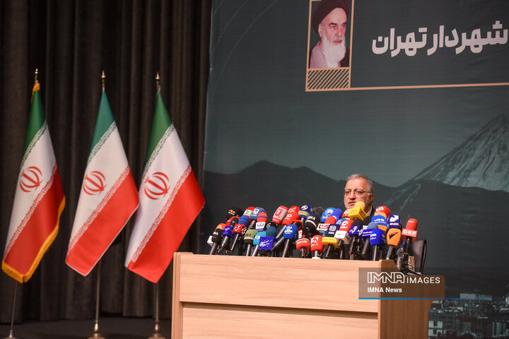 نشست خبری شهردار تهران