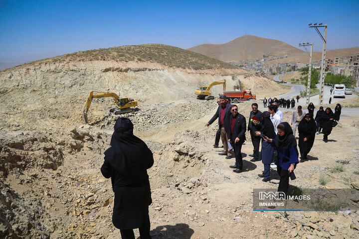 تور رسانه‌ای بازدید خبرنگاران از پروژه‌های شهری شهرکرد