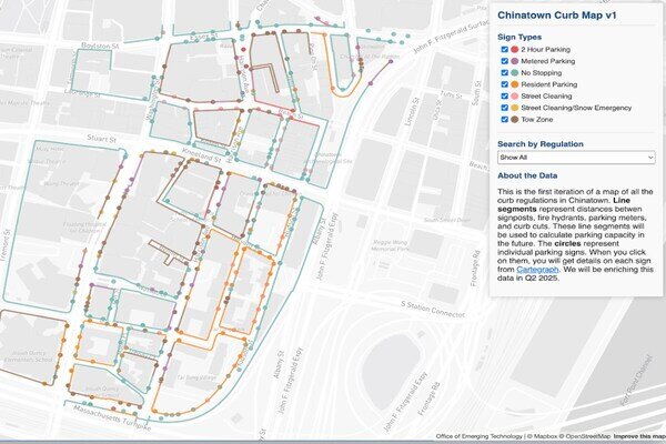 نقشه دیجیتال بوستون؛ گامی نوین در مدیریت خیابان