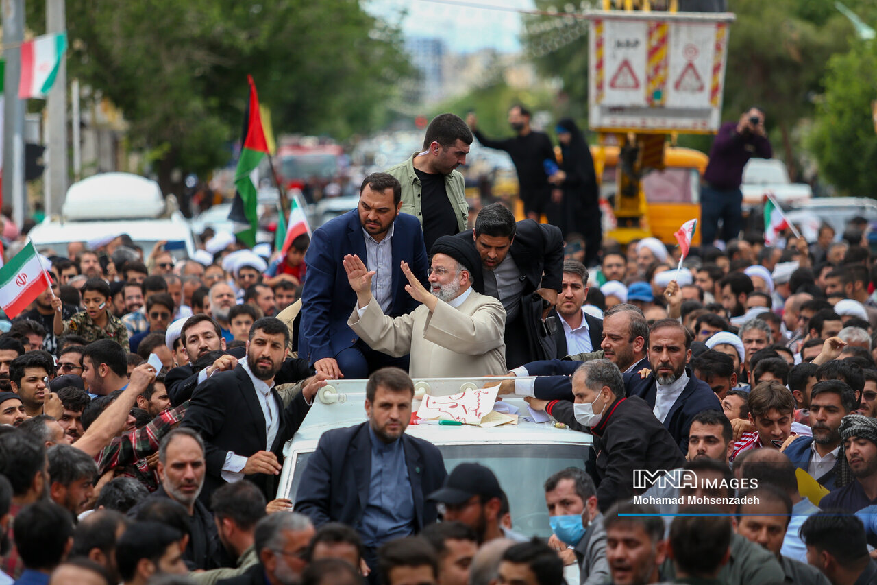 فرودی که شهید جمهور را در قلبِ مردمِ قم جاودانه کرد