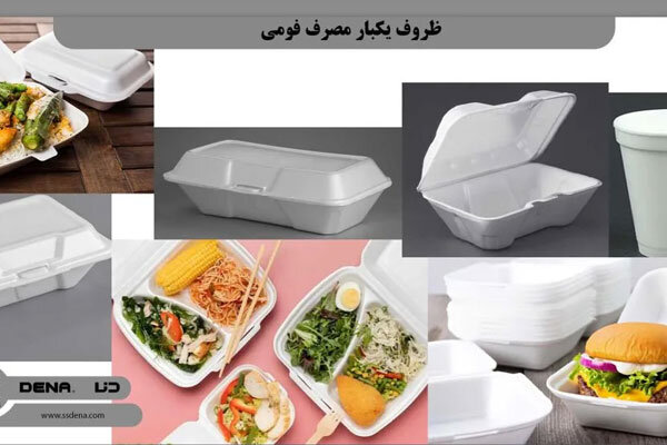 ظروف یکبار مصرف فومی