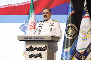دریادار ایرانی: اجازه دخالت خارجی در دریای خزر را نمی‌دهیم