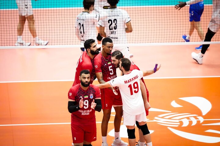 شکست والیبال سیرجان مقابل سانتوری ژاپن