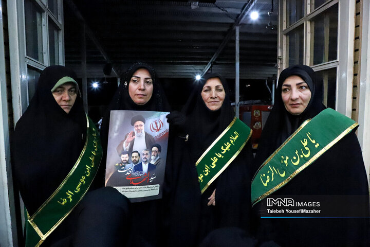 مراسم اولین سالگرد شهادت شهدای خدمت در همدان