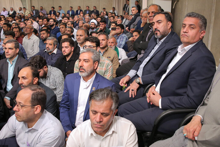 دیدار معلمان با رهبر معظم انقلاب