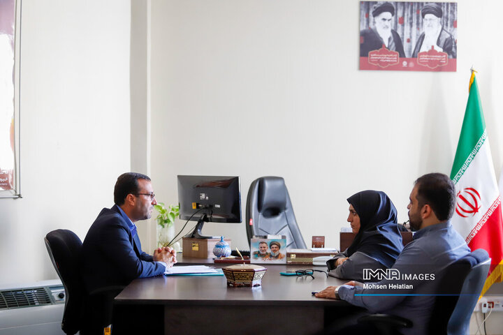 حضور مدیر منطقه 11 شهرداری اصفهان در خبرگزاری ایمنا