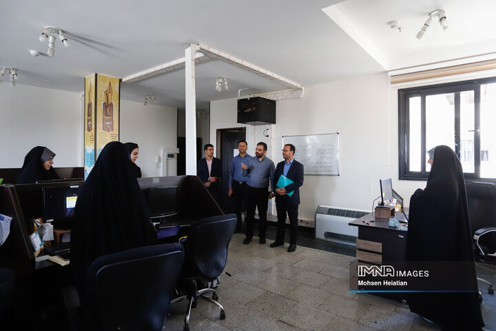 حضور مدیر منطقه 11 شهرداری اصفهان در خبرگزاری ایمنا