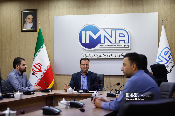 حضور مدیر منطقه 11 شهرداری اصفهان در خبرگزاری ایمنا
