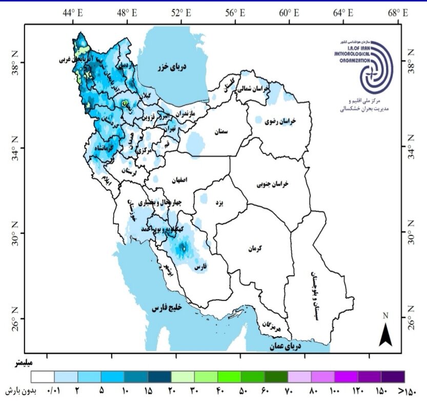 هوای خرداد امسال گرم‌تر است؟ + جزئیات جدیدترین پیش‌ بینی بارش‌ ها در ایران