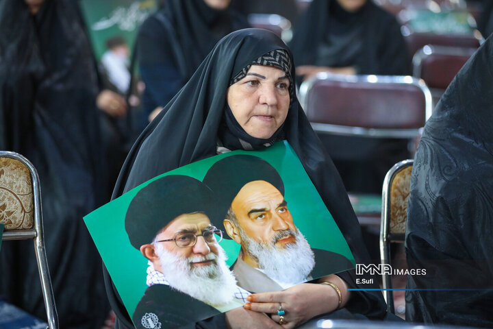 مراسم بزرگداشت اولین سالگرد شهادت شهید جمهور و شهدای خدمت در اراک