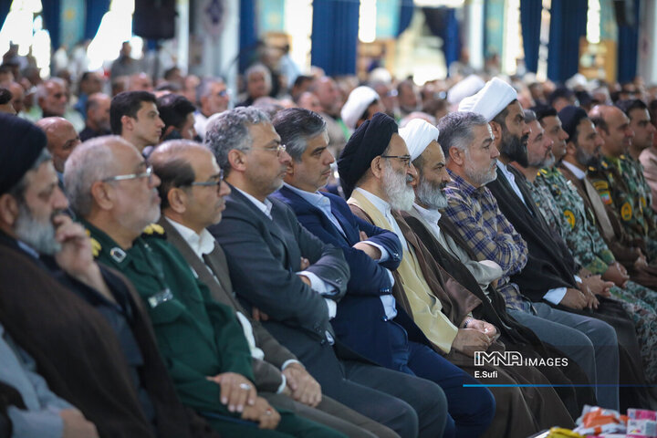 مراسم بزرگداشت اولین سالگرد شهادت شهید جمهور و شهدای خدمت در اراک