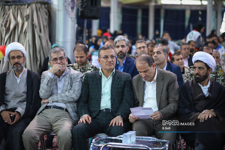 مراسم بزرگداشت اولین سالگرد شهادت شهید جمهور و شهدای خدمت در اراک