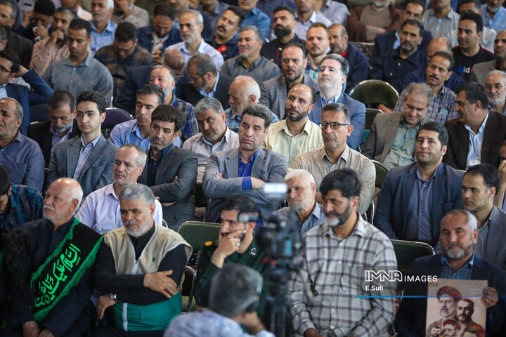 مراسم بزرگداشت اولین سالگرد شهادت شهید جمهور و شهدای خدمت در اراک