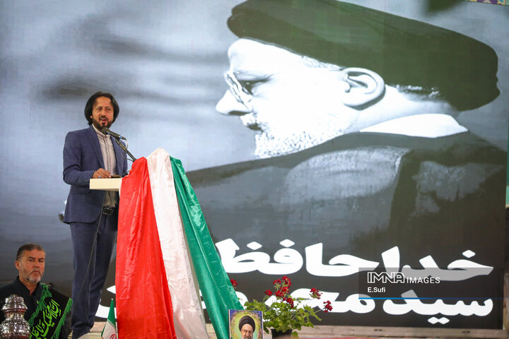 مراسم بزرگداشت اولین سالگرد شهادت شهید جمهور و شهدای خدمت در اراک