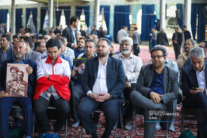 مراسم بزرگداشت اولین سالگرد شهادت شهید جمهور و شهدای خدمت در اراک