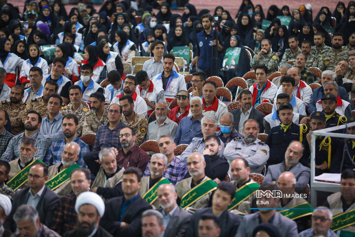 مراسم بزرگداشت اولین سالگرد شهادت شهید جمهور و شهدای خدمت در اراک