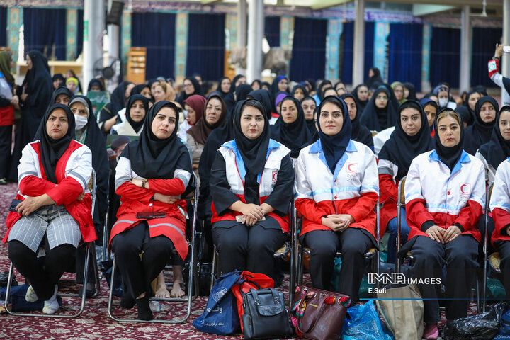 مراسم بزرگداشت اولین سالگرد شهادت شهید جمهور و شهدای خدمت در اراک