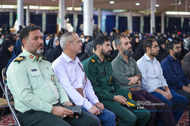 مراسم بزرگداشت اولین سالگرد شهادت شهید جمهور و شهدای خدمت در اراک