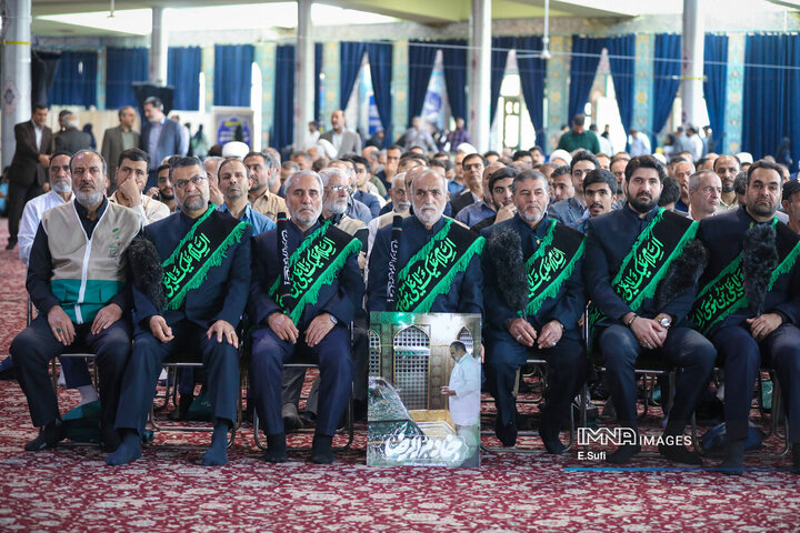 مراسم بزرگداشت اولین سالگرد شهادت شهید جمهور و شهدای خدمت در اراک