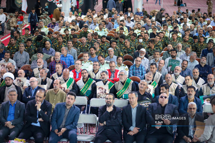 مراسم بزرگداشت اولین سالگرد شهادت شهید جمهور و شهدای خدمت در اراک