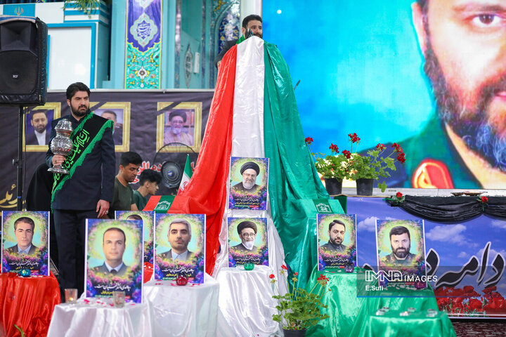 مراسم بزرگداشت اولین سالگرد شهادت شهید جمهور و شهدای خدمت در اراک