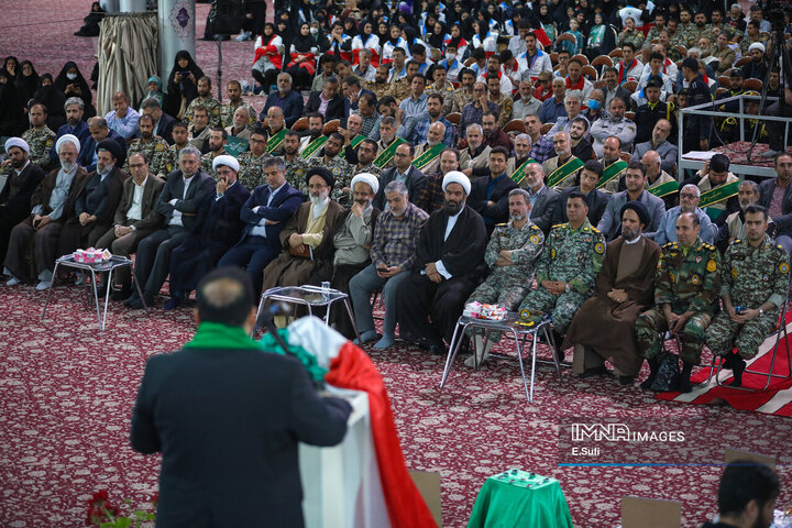مراسم بزرگداشت اولین سالگرد شهادت شهید جمهور و شهدای خدمت در اراک