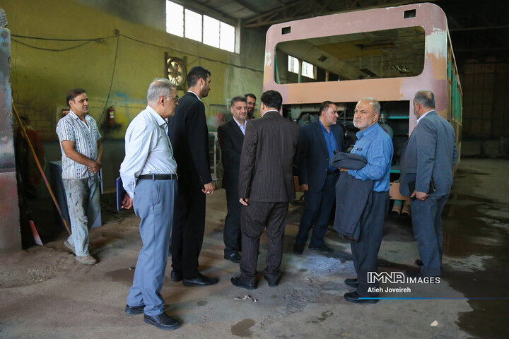 جلسه کمیسیون هوشمندسازی و حمل‌ونقل شهری شورای شهر اصفهان