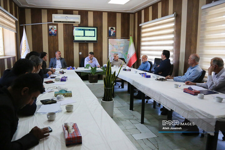 جلسه کمیسیون هوشمندسازی و حمل‌ونقل شهری شورای شهر اصفهان