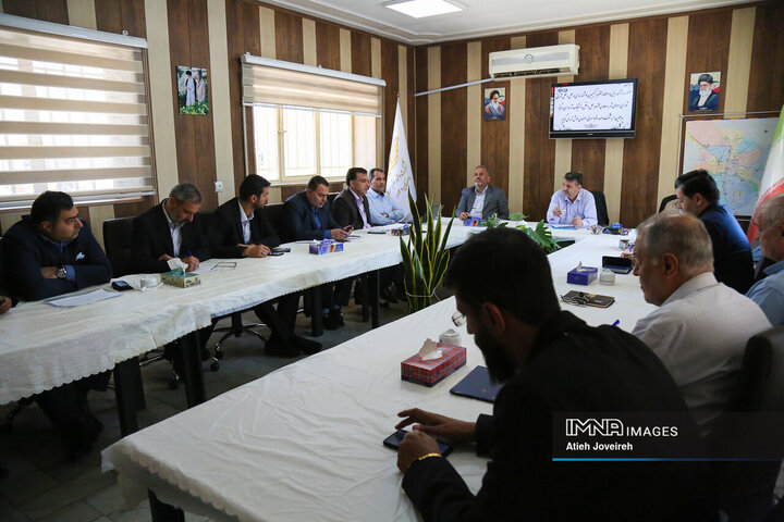 جلسه کمیسیون هوشمندسازی و حمل‌ونقل شهری شورای شهر اصفهان