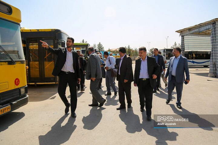 جلسه کمیسیون هوشمندسازی و حمل‌ونقل شهری شورای شهر اصفهان